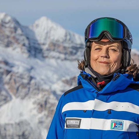 Carmen Rosoleni – Ski Instructor – Azzurra Ski School – Cortina d’Ampezzo Carmen Rosoleni - Ski Instructor - Azzurra Ski School - Cortina d'Ampezzo